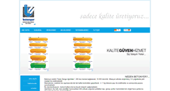 Desktop Screenshot of betonyerdengeagirligi.com